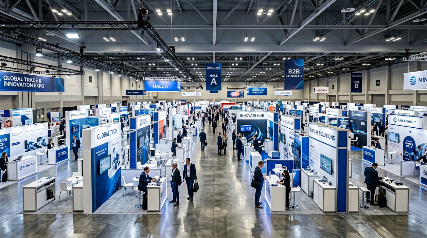 Trade show floor